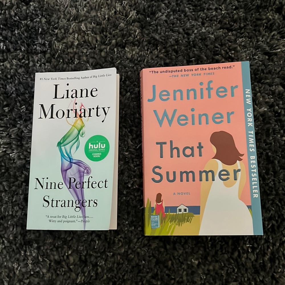 Two paperback books